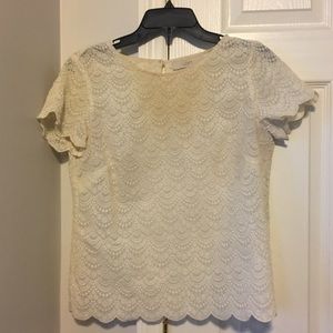 Lace LOFT dress shirt